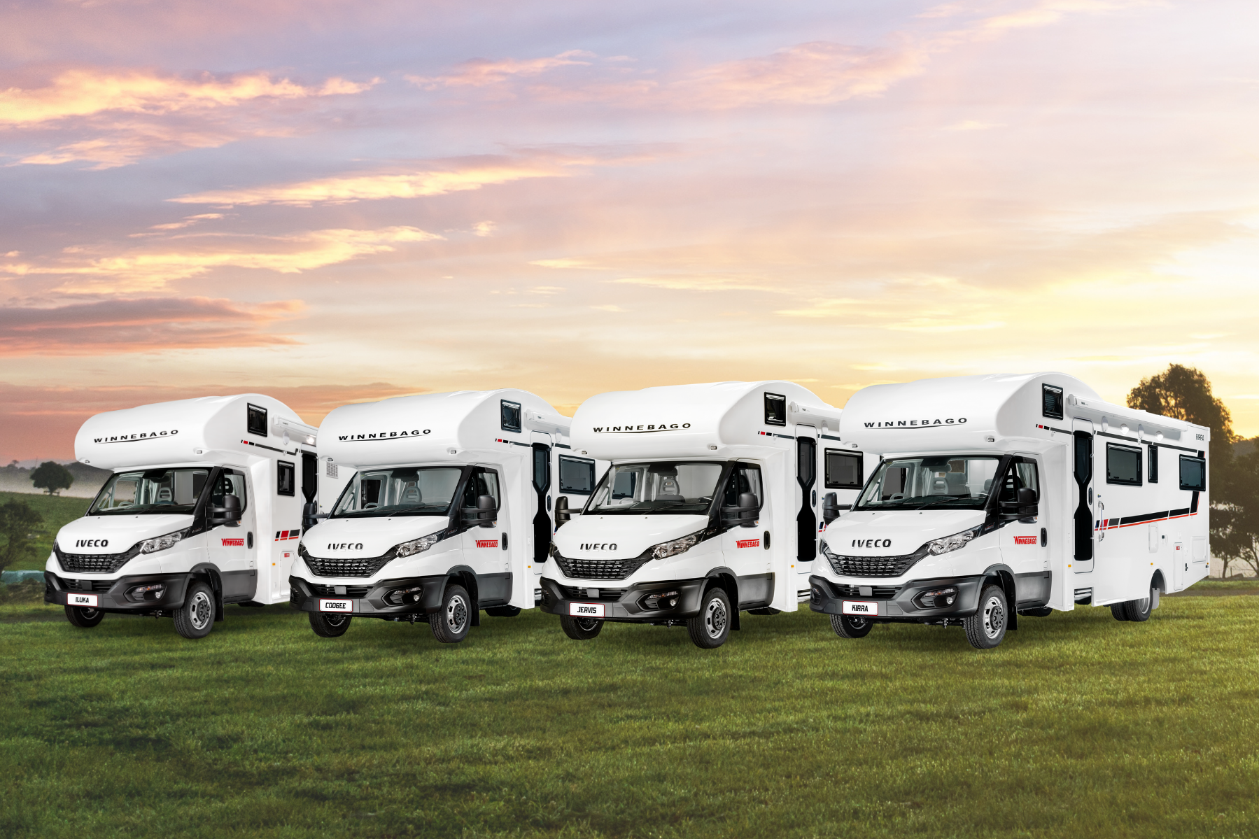 Our Top Four-Berth Winnebago Motorhomes
