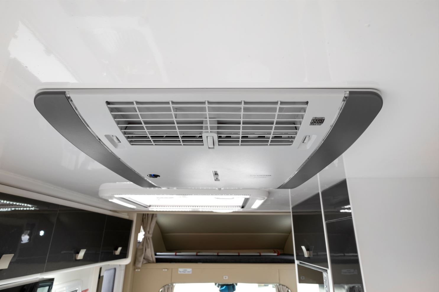 Winnebago Jervis Air-conditioning and storage
