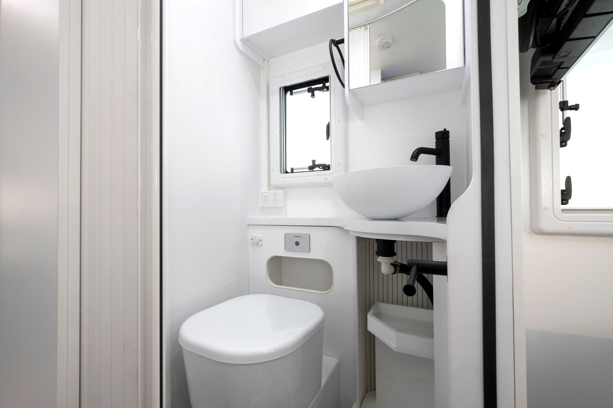 Winnebago Iluka toilet and vanity view