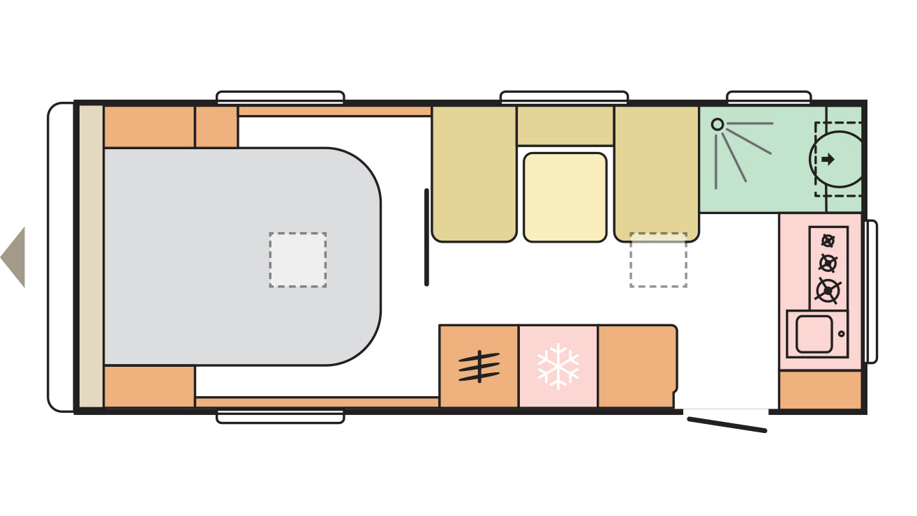 Adria Adora 542PH Floor Plan