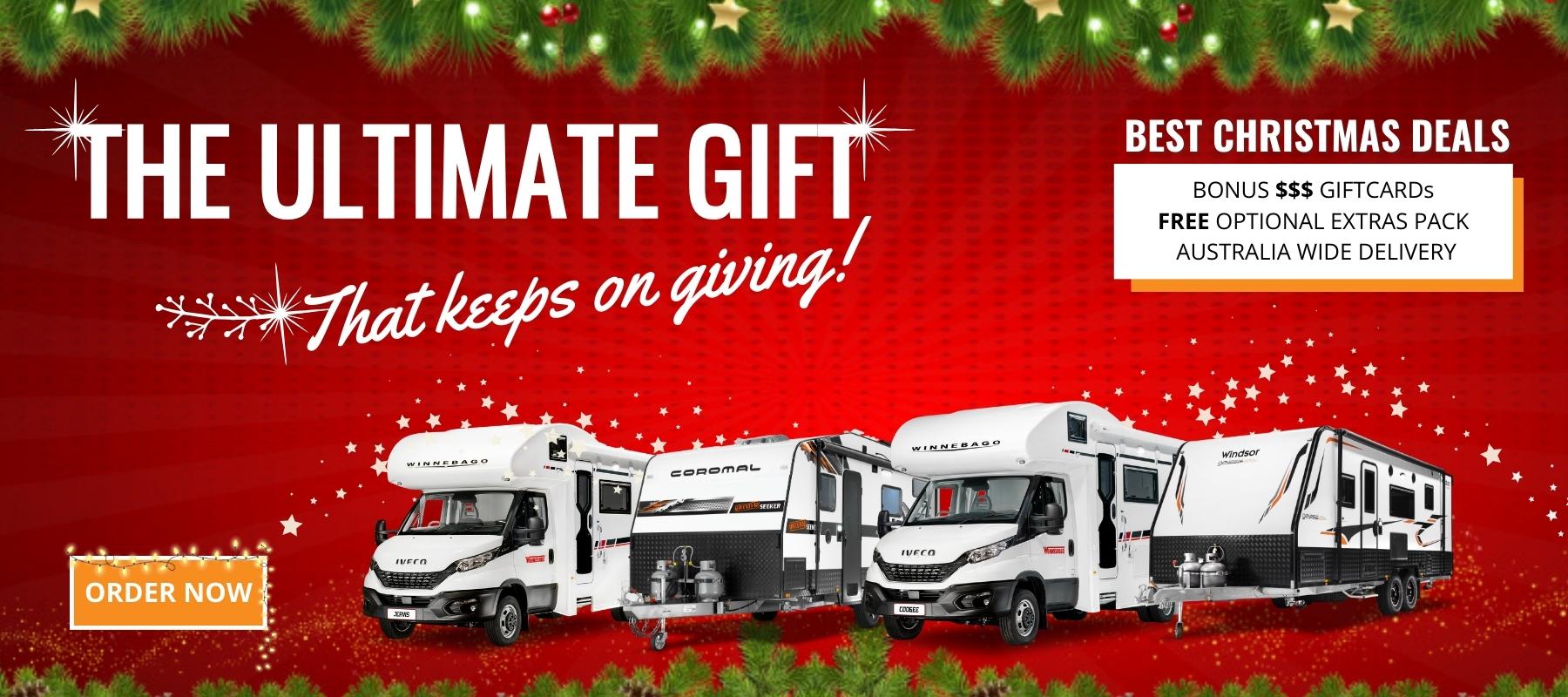 Christmas Special Motorhomes, Campervans and Caravans