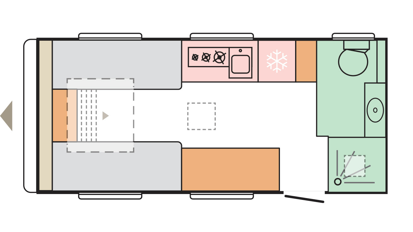 Adria Adora 542PH Floor Plan