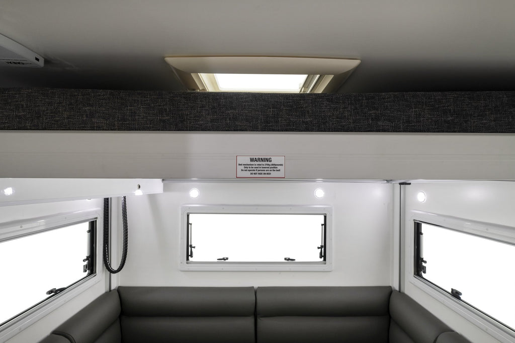 rv drop down bed up